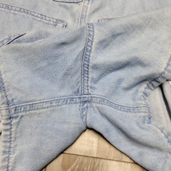 29 COS High Waisted Soft Blue Denim Shorts - Picture 3 of 7